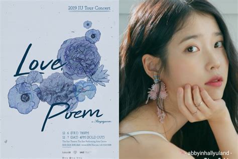Tickets To Ius Love Poem Singapore Concert Sell Out In An Hour