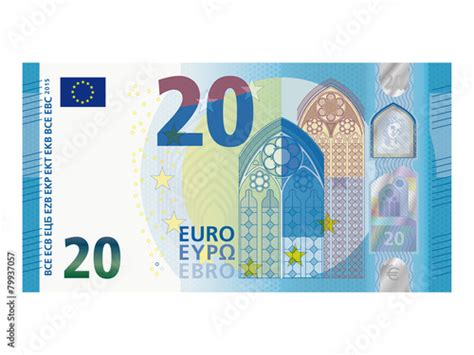 neuer  euro schein ab november  vektor stockfotos und