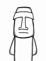 Moai Youresocreative sketch template