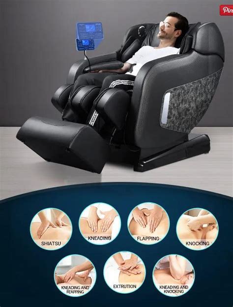 Homasa 4d Massage Chair Electric Recliner Zero Gravity Massager Full