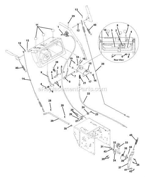 ariens  parts list  diagram  ereplacementpartscom