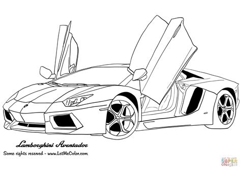 printable colouring lamborghini cars coloring pages truck coloring