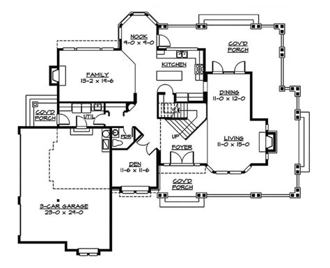 craftsman house plan  floor    houseplansandmorecom craftsman style house