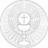 Coloring Pages Eucharist Below Click sketch template