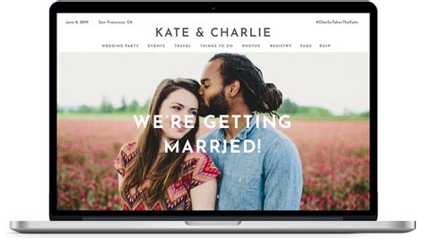 create  beautiful wedding website  step  step guide