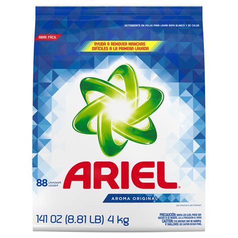 ariel laundry detergent powder original  loads  oz oz walmartcom