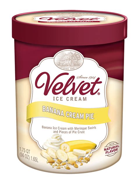 Banana Cream Pie Velvet Ice Cream