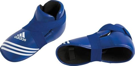 merk adidas kleur blauw de adidas pu voetenbeschermer  gevoerd met