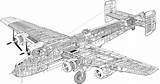 Handley Halifax Cutaway Bomber Drawing War Heavy Second Ii Tags sketch template