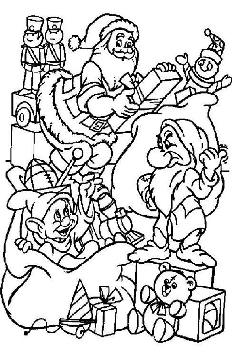 coloring pages  christmas disney    print