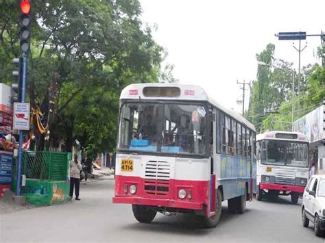 rtc buses  hit city roads   week  officials await kcr nod