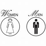 Signs Printable Bathroom Restroom Sign Clipart Washroom Funny Wedding Unisex Cliparts Library Category Printables Use Rules Printablee Visual Work Choose sketch template