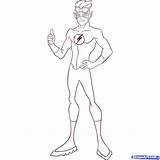 Flash Coloring Pages Kid Draw Kids Justice Young Step Superhero Running Drawing Color Popular Library Clipart Coloringhome Print Quick Links sketch template