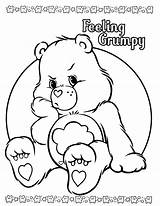 Coloring Care Pages Bears Grumpy Bear Sheets Printable Coloring4free Print Book Cute Kids Cartoon Template Girls Adults Adult Boyama Colouring sketch template