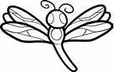 Dragonfly Draw Coloring Pages Kids Printable Dragonflies Drawing Animal Cartoon Color Step Drawings Print Template Simple Contemporary Templates Animals Paintingvalley sketch template