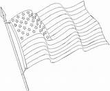 Flag Coloring Library Clipart Drawing sketch template