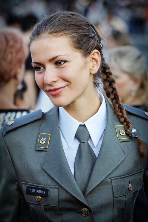 serbian female sub lieutenant image females in uniform lovers group