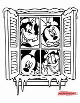 Coloring Mickey Mouse Pages Disney Winter Friends Color Minnie Pluto Pete Donald Goofy Disneyclips Funstuff sketch template