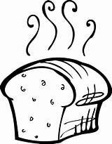 Bakery Dampf Brot Grafiken Yeast Clipartmag Loaf Vektoren sketch template