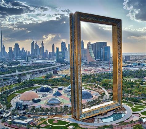 controversial dubai frame opens  public  copyright claims   architect