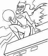 Catwoman Coloring Building Night Pages Batman Drawings Robin Color Printable Sheet Batgirl Kids Super Superheroes Heros sketch template