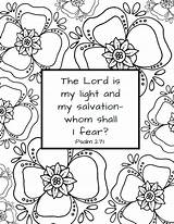 Salvation Psalm Garmentsofsplendor Scriptures Shall Whom sketch template