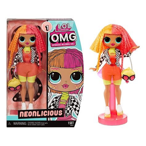 surprise dolls neonlicious series fashion doll   surprises