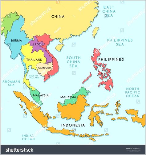 Maps Of Southeast Asian Countries Map Resume Examples