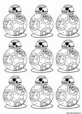 Bb8 Coloring Wars Star Robot Bb Force Adult Awakens Pages Printable Color Print Adults Coloriage Robots Adulte War Sheet Kids sketch template