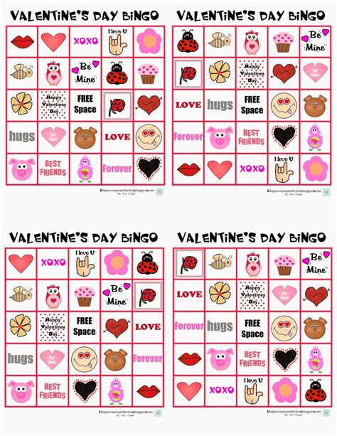 valentine bingo  printables printable word searches