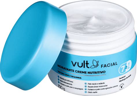 creme hidratante facial vult care nutritivo beautybox