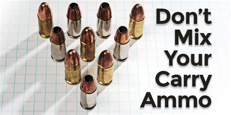 gun myths debunked mixing carry ammo types ammoman school  guns blog