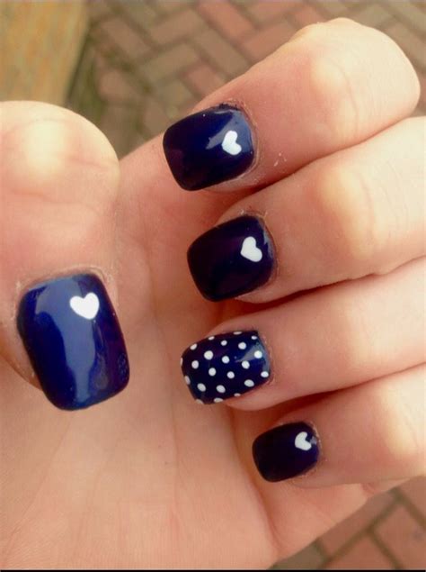 navy blue nail art nails blue nail art blue nails