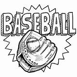 Beisbol Kidspressmagazine Mitt Includes Bigstockphoto sketch template