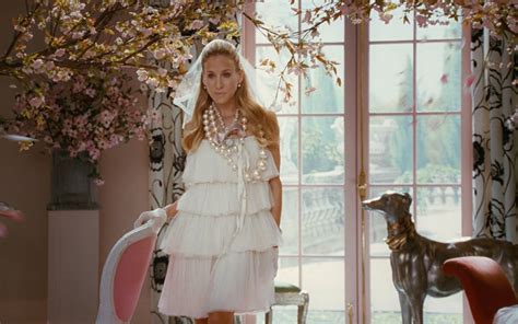 lanvin wedding dress worn by sarah jessica parker as carrie bradshaw in sex and the city 2008