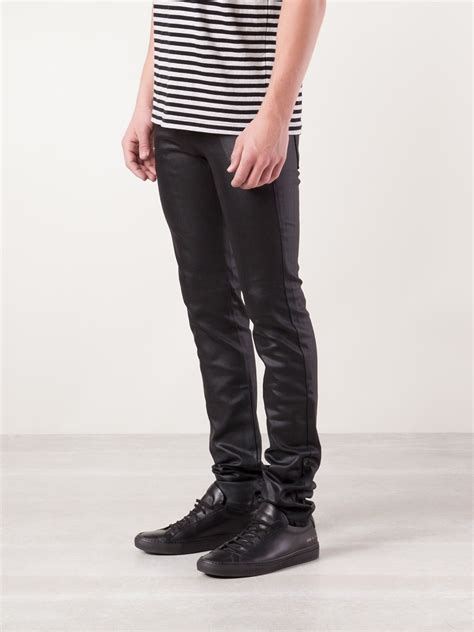 Naked And Famous Super Skinny Guy Jeans In Black For Men Lyst