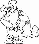 Coloring Pages Mutt Stuff Getcolorings Dog Cartoon sketch template
