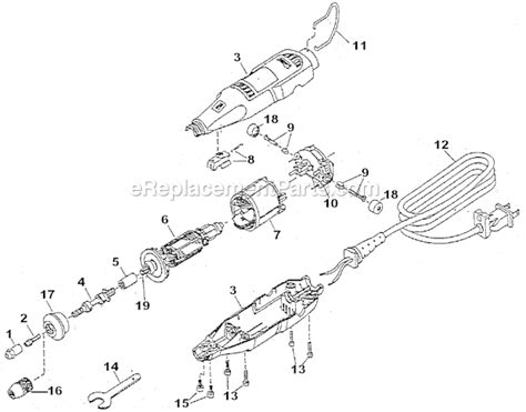 dremel  parts list  diagram type  ereplacementpartscom