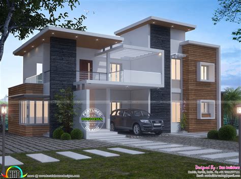 contemporary  bedroom  sq ft kerala home design  floor plans