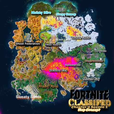 fortnite chapter  season  map concept classifed rfortnitebr