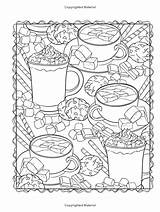 Coloring Pages Adult Winter Creative Printable Sheets Colouring Christmas Book Books Mandala Completed Adults Haven Color Galaxy Food Ak0 Cache sketch template