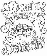 Choose Board Believin Sassy Tidings Stop Don Christmas Coloring Pages sketch template