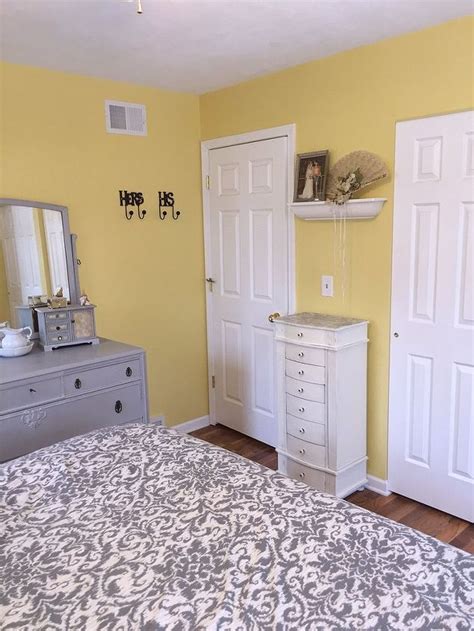 Ideas For Redecorating A Gray And Yellow Master Bedroom