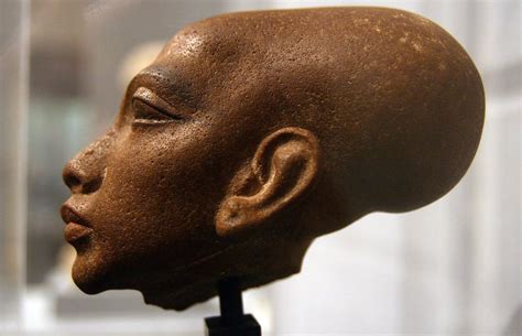 Head Of The Statue Of A Princess One Of The Six Daughters Of Akhenaten