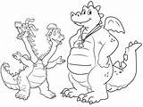 Coloring Tales Dragon Wheezie Ord Zak Pages Fun Kids sketch template