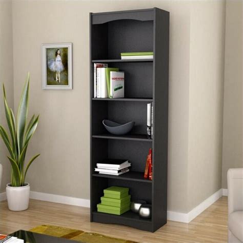 atlin designs  bookcase  midnight black ebay
