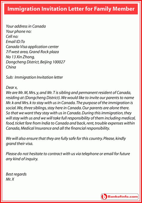 luxury immigration invitation letter  usa