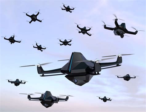 ces drones sont capables de chasser en essaim