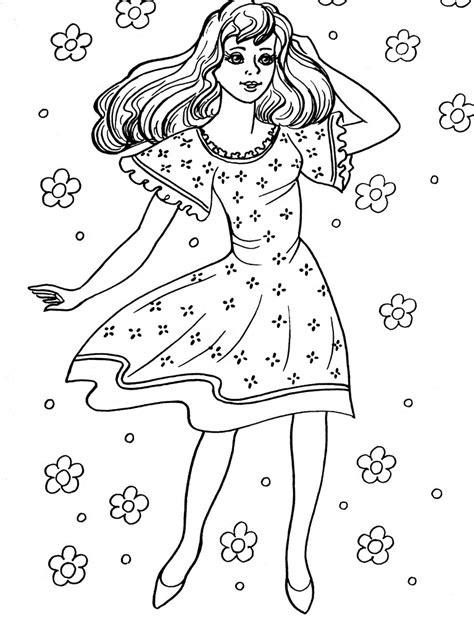 games  kids fashionable girls coloring pages  coloring home