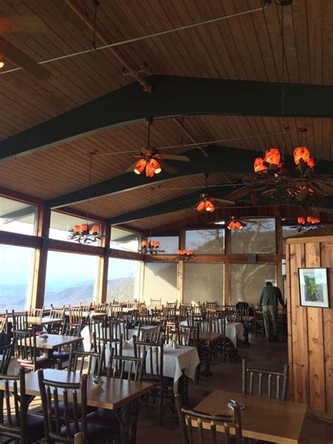pisgah inn offers dining with an incredible view in north